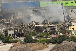 Incendie Vétroz